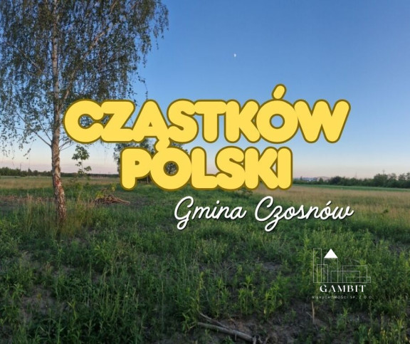 Działka Sprzedaż Cząstków Polski Wiejska 1