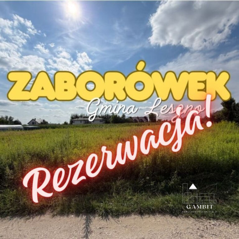 Działka Sprzedaż Zaborówek Łąkowa 1